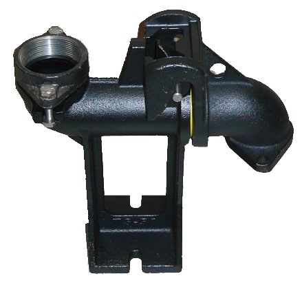 Spúšťacie zariadenie pre kalové čerpadlo s kolenom DN 50