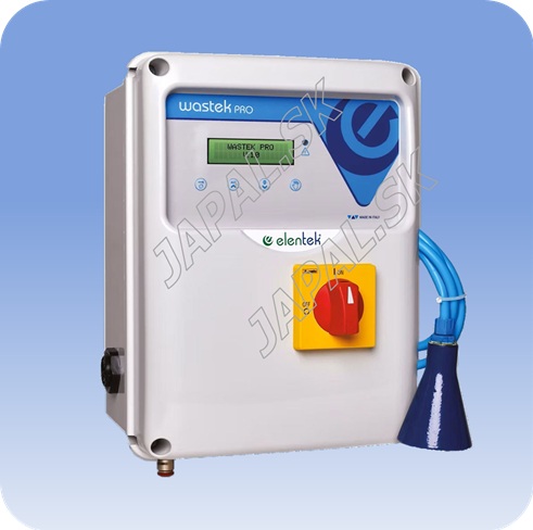 Spínacia skrinka WASTEK PRO 2-Tri/7,5/400V s pneumatickým snímačom hladiny