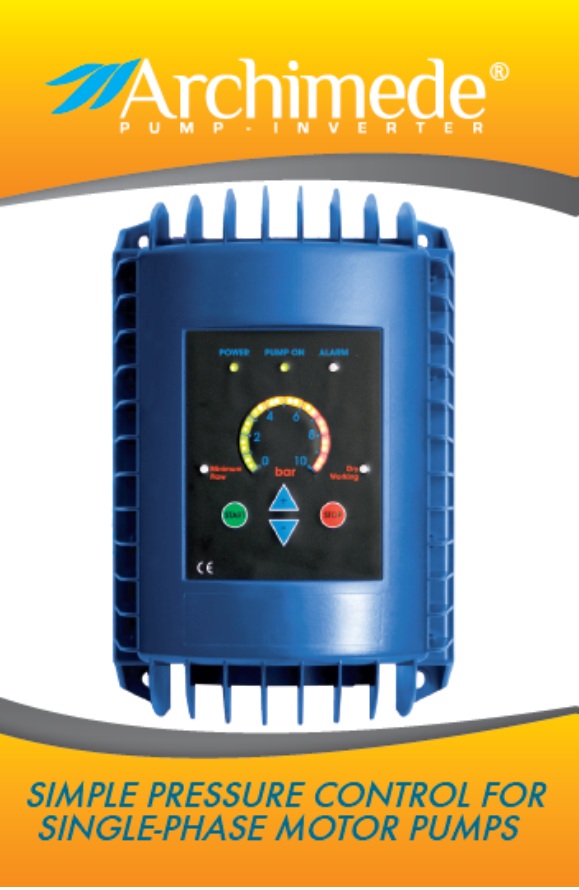 Frekvenčný menič na čerpadlo ARCHIMEDE IMTP 1,5 W