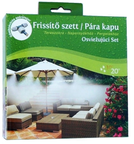 Osvieženie vzduchu-set s nastaviteľnými tryskami 15m