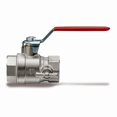 Guľový kohút - páka 1" FF s vypúšťaním