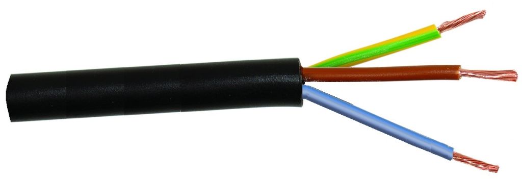 Kábel H07RN-F 3G2,5 EPDM so zvýšenou odolnosťou