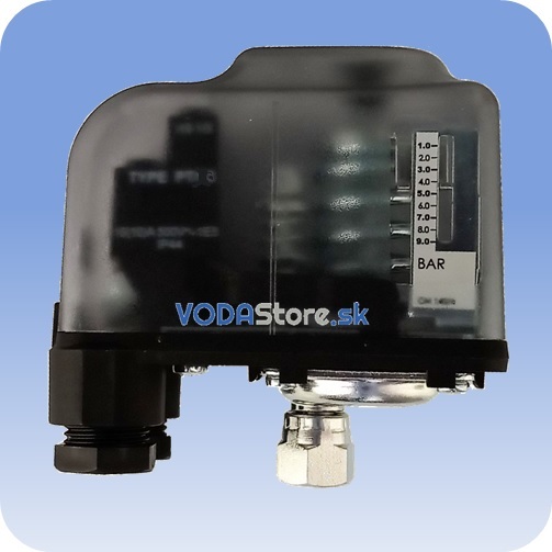 Tlakový spínač PT6 G so stupnicou