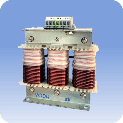 Tlmivka - výstupný filter pre frekvenčný menič 3x230V/500V/16A