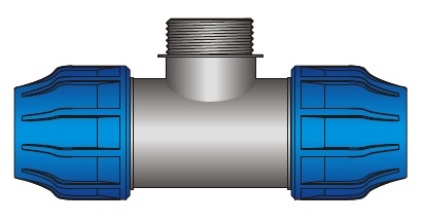 T-kus 32x1"x32 vonkajší záv.