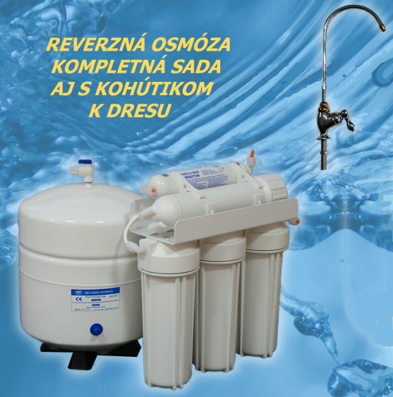 Reverzná osmóza pre domácnosť RO-75-sada s mineralizátorom