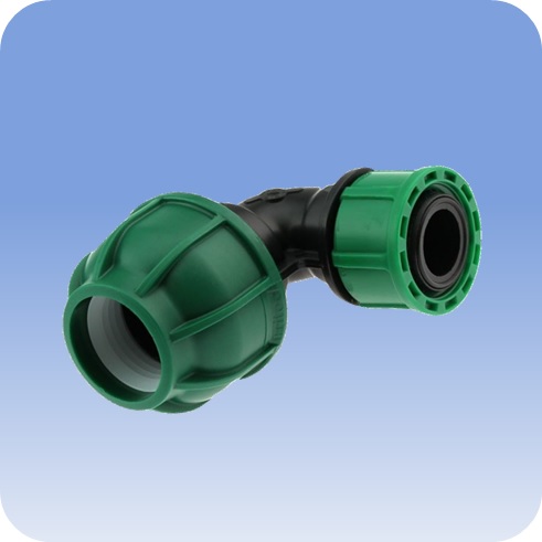 Holenderové koleno s otočnou maticou PE 25x1"