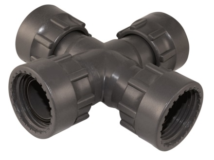 Holenderový kríž s maticami 1"