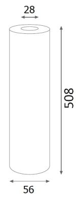 Rozmery vložky CPP 20"