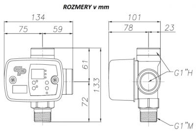 Rozmery switchmatic T-kit
