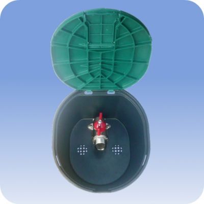 Ventilový box oválny s guľovým ventilom