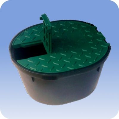 Ventilový box oválny s guľovým ventilom