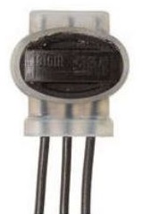 Vodovzdorný konektor - zatláčacia káblová spojka zapojená