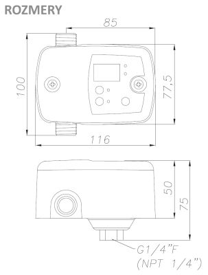 Switchmatic 2 - rozmery