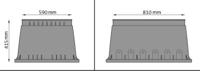 Ventilový box Rain Super Jumbo s rukoväťou