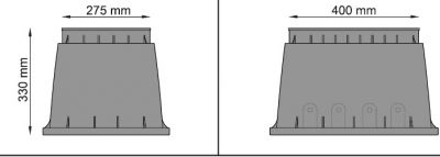 Ventilová šachta Standard